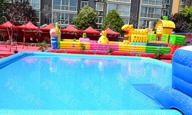 滦县儿童充气游泳池